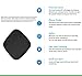 Clebsch Two-way Anti Lost key finder Phone Finder | Key Finder | Smart Finder for ANYTHING! | Remote Camera Control | REQUIRES Bluetooth 4.0 or Newer (black)