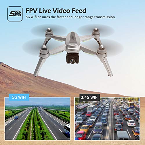 40mins(20+20) Long Flight Time Drone for Adults,JJRC Drone with 2K FHD