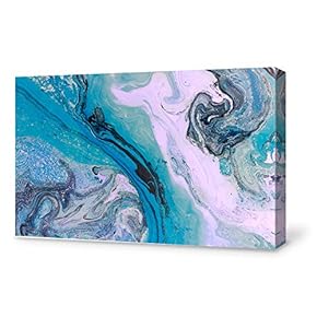Canvas Wall Art Beautiful Stone Features Painting Artwork for Home Prints Framed - 12x18 inches