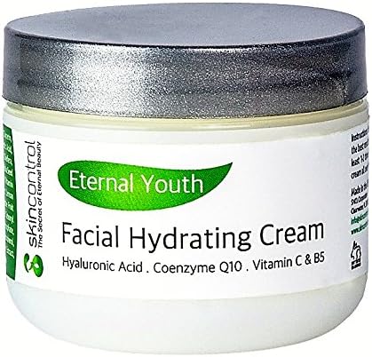 Anti Aging Cream for face and dry skin – Moisturizing Cream and Wrinkle treatment – Best natural formula with Added Vitamins + CoQ10 + Hyaluronic Acid + Organic Antioxidants for permanent beauty - 2oz