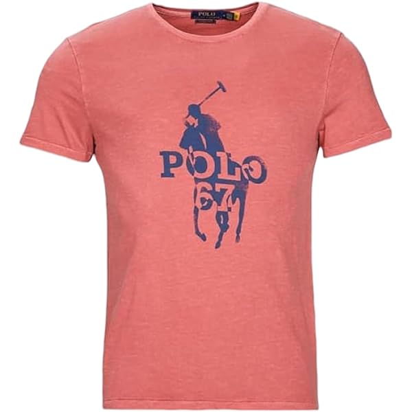 POLO RALPH LAUREN Shirt Polo Logo Tee Mens Big Polo Pony 67 T