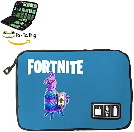 Fortnite Pinata Llama Universal Cable Organizer Electronics Accessories Case USB Drive Bag Travel Cosmetic Bag