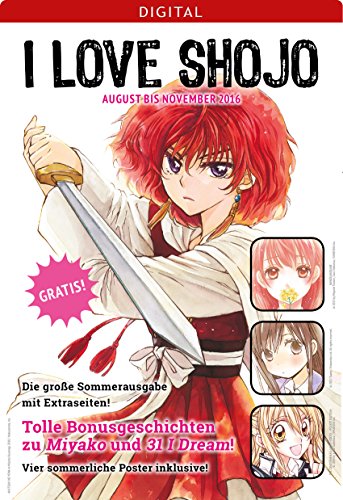 I love Shojo Magazin #8: August bis November 2016 (German Edition)