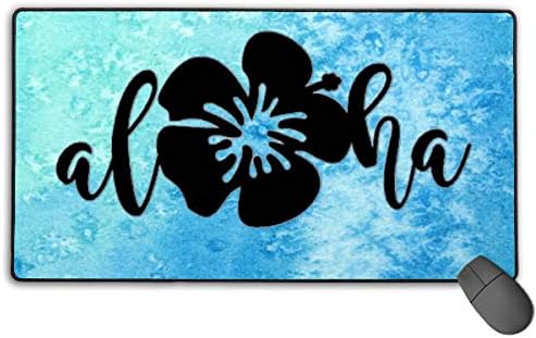 Gameiiak Hawaii Sticker Gaming Mouse Mat Extended & Extra Large Mouse Pad