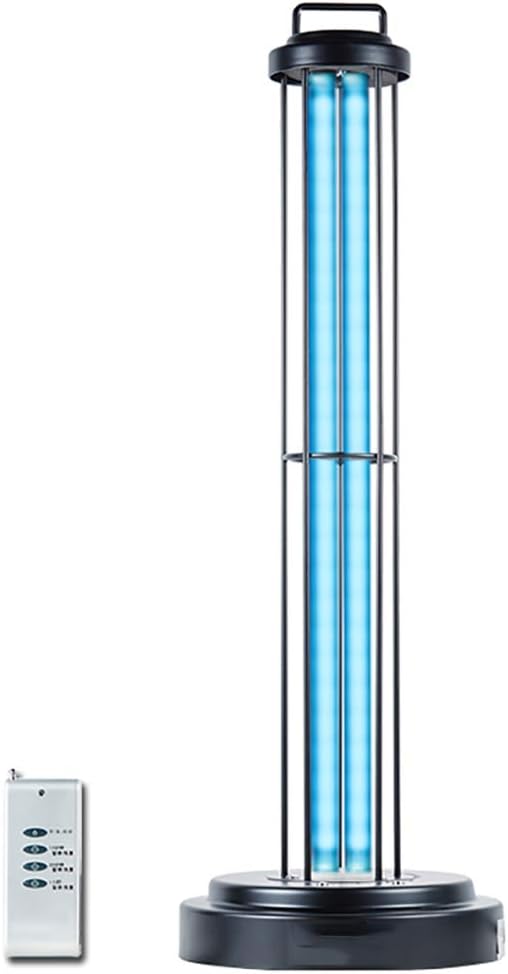 DXNB Uv Germicidal Light 60 Watt Ultraviolet Lamp with Remote Control, for Car Household Fridge Wardrobe Toilet Pet