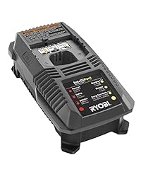 Ryobi zrp118 18-volt One + Dual Química Cargador de batería (Refurbished Certificado)