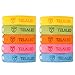 TELALEO Mosquito Repellent Bracelet 10 Pack,100%Natural Plant-Based Oil, Deet-Free Insect Bug Repellent Bands, Non-Toxic Safe For Kids, Indoor Outdoor