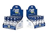 Dream Water Natural Sleep Aid, GABA, MELATONIN, 5-HTP, 2.5oz Shot, NighTEA Night, 24 Count