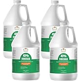 45% Vinegar Concentrated Industrial Strength Vinegar(4 Gallon(512 fl oz) | White Vinegar Max Performance 9X Power | for Indoor, and Outdoor Pure | Home and Garden| with Instructions