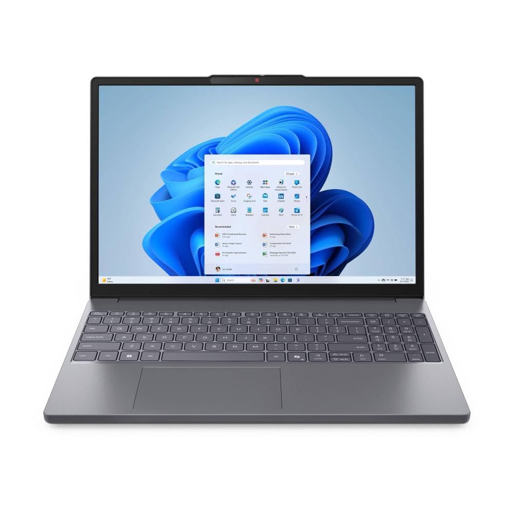 Notebook Lenovo IdeaPad Slim 3 15.3" Luna Grey - Intel Core 3 100U, 8GB RAM, 256GB SSD, Windows 11