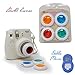 Fujifilm Instax Mini 9 Instant Camera Cobalt Blue + Fuji INSTAX Film (40 Sheets) + Accessories Kit Bundle + Custom Case with Strap + Assorted Frames + Photo Album + 60 Colorful Sticker Frames + More
