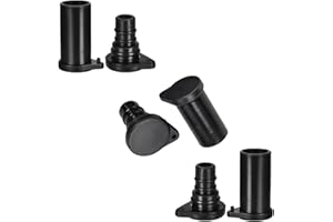 KarlKers Solar Connector Caps, IP67 Solar Panel Connector Cap Weather Resistant Dust Male and Female Cap for MC-4 Solar Connectors (3 Pairs)