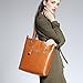 S-ZONE Vintage Genuine Leather Tote Shoulder Bag Handbag Big Large Capacity 2.0