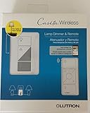 Lutron P-PKG1P-WH-R 120V White Smart Lighting Lamp Dimmer and Remote Kit