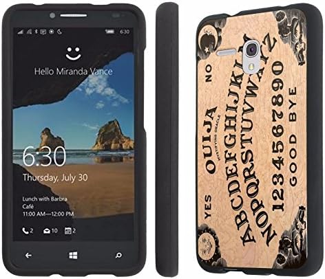 Alcatel One Touch Fierce XL Case, [NakedShield] [Black] Total Armor Protection Case - [Quija Board] for Alcatel One Touch Fierce XL