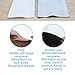 Cable Management Sleeve - CMS-01 Computer Desk Cord Organizer System - Cuttable 60 Inch Wire Hider - Flexible Cable Wrap Cover for TV PC, Network Electronics Office Home Theater(White, 5 Feet)