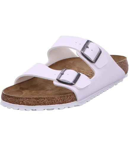 Amazon.com | Birkenstock Arizona White Birko-Flor™ EU 44 (US  display picture 3