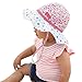 Girls Large Reversible Bucket Hat UPF 50+ Sun Protection
