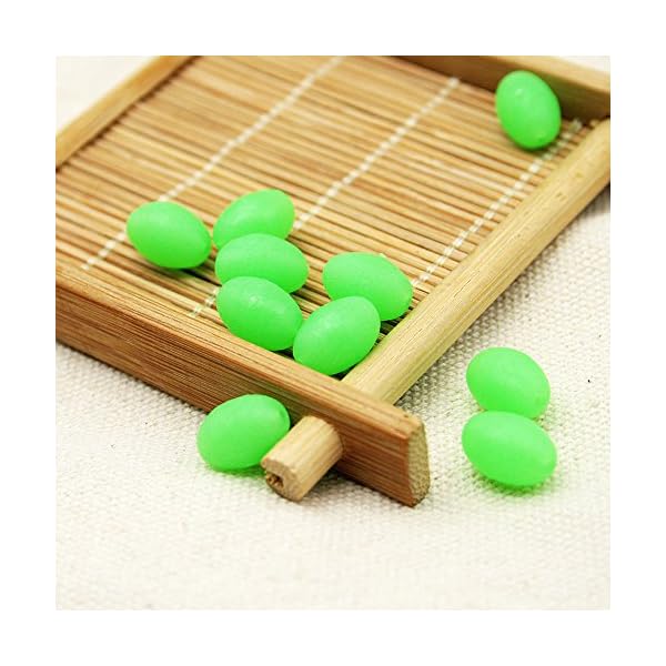 Dimart-400-pcs-2-Day-Luminous-Glow-Beads-Fishing-Lures-Tackle-Accessories-Green