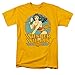 DC/WONDER WOMAN - Short Sleeve ADULT T-Shirt - GOLD
