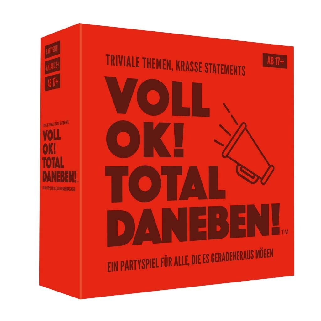 Kylskapspoesi 43024 - Voll Ok Total Daneben - A party game for those who like it straight ahead