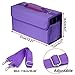 BTSKY Handy 80 Slot Carrying Lipstick Organizer Marker Case Holder for Touch Spectrum Noir Paint S, Purple
