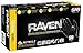 SAS Safety 66518 Raven Powder-Free Disposable Black Nitrile 6 Mil Gloves, Large, 100 Gloves by Weight - 2 Pack