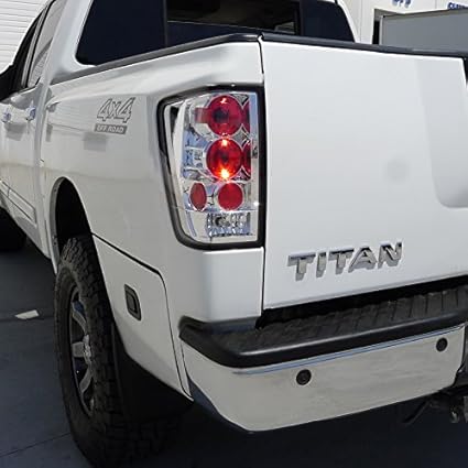 Spec D Tuning Lt Tit04 Tm Nissan Titan Altezza Tail Lights Lamps Pair Chrome Clear Brake Tail Light Assemblies Tail Light Assemblies