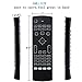 ProChosen 2.4G Backlit Air Mouse Remote, Wireless Keyboard and Infrared Learning for Kodi Android TV Box, Smart TV, PC, HTPC, Windows, Mac OS, Linux
