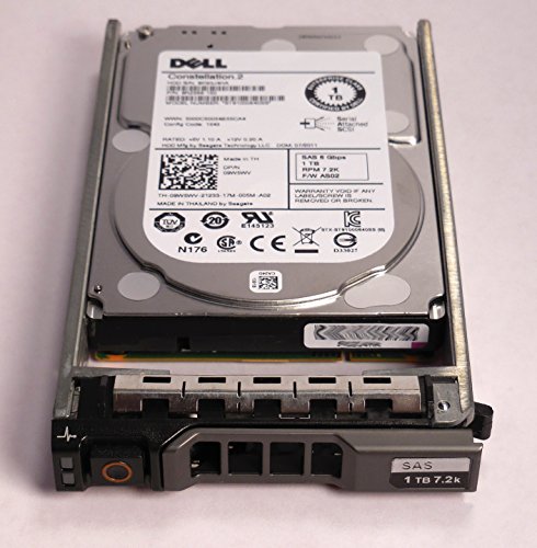 9W5WV ST91000640SS DELL 1TB 7.2K SAS 2.5 6Gbps HDD W/G176J TRAY/CADDIE