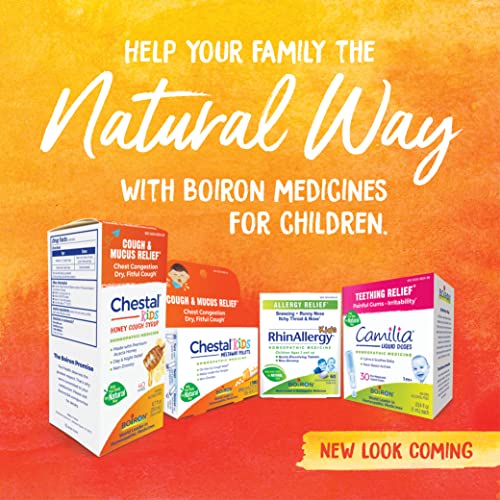 Boiron Chestal Honey Children's Cough Syrup for Nasal and Chest