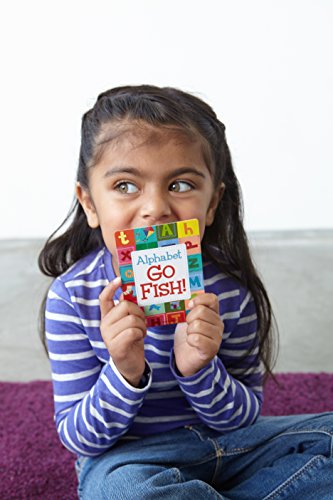 Peaceable Kingdom Alphabet Go Fish Letter Matching Card Game - 52 Cards with Box