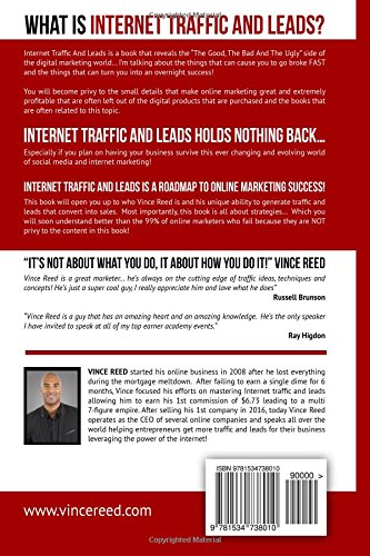 Internet Traffic & Leads: Master Lead Generation on Facebook, Google & Social Media for Entrepreneurs by Vince Reed