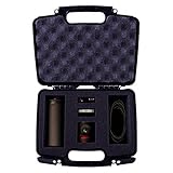 Casematix Protective Hard Camera Case with Customizable Foam To Carry Mevo Camera Live Event and Livestream Accessories Such as Tripod , Mevo Boost , Battery Charger , USB Cable , Mount and More