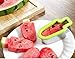 Fruit Slicer, Doinshop Creative Watermelon Slicer Ice Cream Popsicle Shape Melon Cutter Mold Tool (Green)