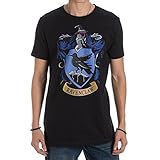 Harry Potter Ravenclaw Crest Men's Black T-Shirt