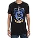 HARRY POTTER Ravenclaw Crest Men's Black Tee Shirt T-Shirt - One of Four Houses of Hogwarts-X-Large