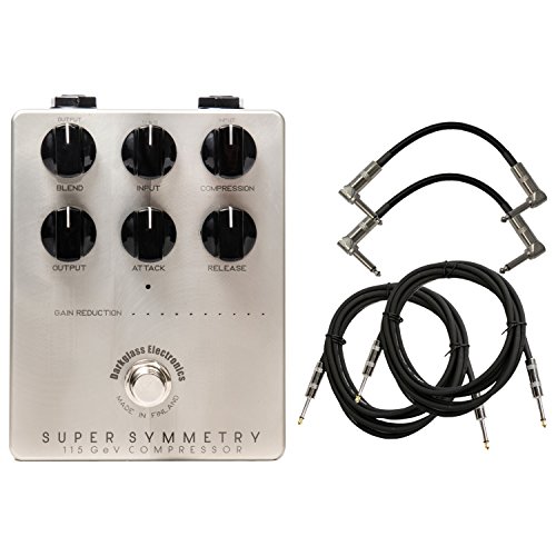 Darkglass Electronics Super Symmetry Compressor Pedal w/ 4 Cables