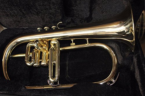 NEW YEAR NASIR ALI Flugel Horn 3 Valve, Bb (BRASS) - Thumbnail 4