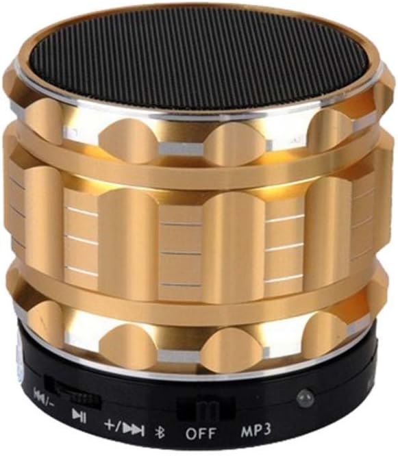 New 2015 Portable Mini portable Bluetooth speaker subwoofer Wireless Speakers support SD Card for all Bluetooth Devices and mp3 player Gold