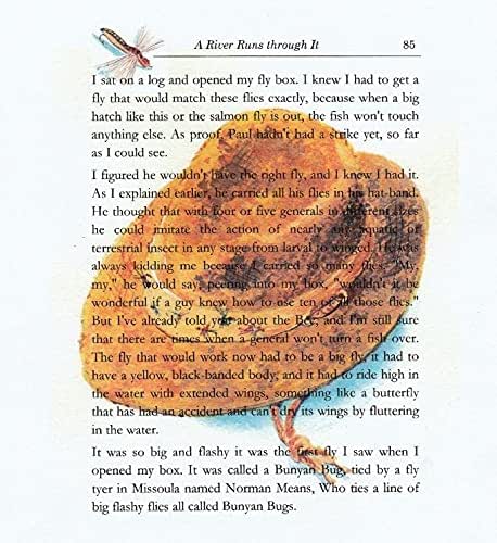 fly fishing hat and Bunyan Bug Art 