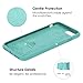 JASBON Silicone Case for iPhone SE 2 2020, iPhone 8/7 Case, Full Body Shockproof Case with Screen Protector, Protective Cover Case for iPhone 8/7/SE (2nd) 4.7 inch-Light Blue