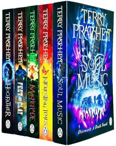 Terry Pratchett Discworld novel series 2 :6 to 10 books collection