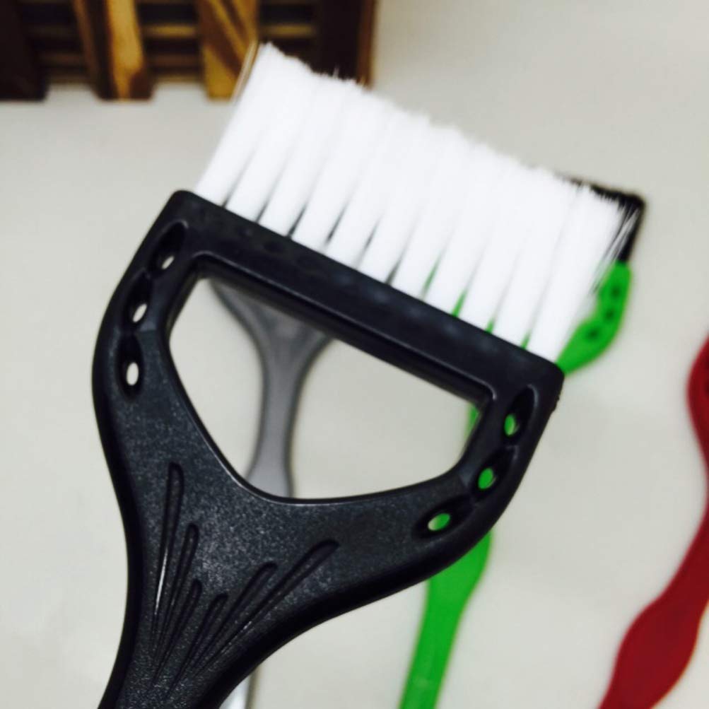 FRCOLOR Hair Dye Brush Professional Hair Dye Applicator Handle Salon Hair Bleach Tinting DIY Tool (Random Color) : Beauty