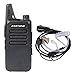 Zastone X6 Walkie Talkie 3W 16-Channel UHF Two-Way Radio with Earpiece