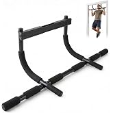 ENERGI CORE Pull Up Bar for Doorway &ndash; Multi-Grip Chin Up Bar, No Screws Required &ndash; Heavy Duty Door Frame Bar for Home Gym, Strength Training &amp; Upper Body