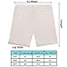 AUSDU 6 Pack Dance Shorts Girls Bike Short Breathable and Safety 6 Color