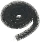 Hedgehog Gutter Brush Guard 100mm Black 4m Leaf Debris Blockage Prevention 24m view 9