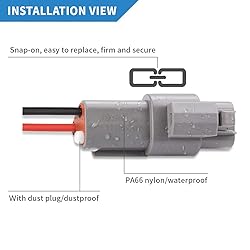 JRready 238PCS DT Connector Waterproofing Kit, 2-12