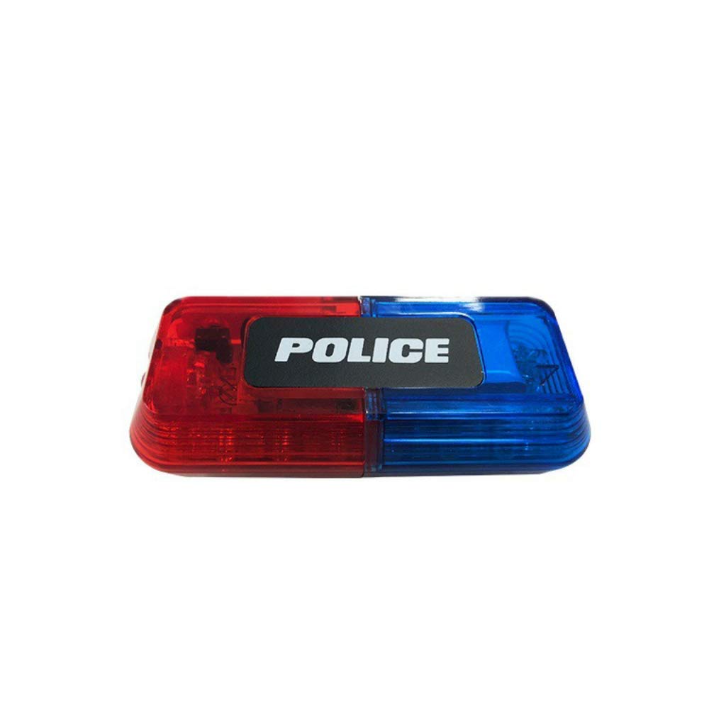 Police LED flashing warning shoulder light safety clip lamp with